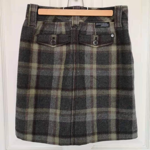 Plaid Skirt - Picture 2 of 2